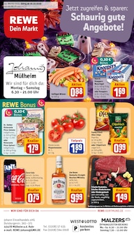 REWE Prospekt der Woche "Dein Markt" Seite 1, 26.10.2026 bis 31.10.2026 für Mülheim Aktueller REWE Prospekt "Dein Markt" Seite 1 von 31 Seiten für Mülheim