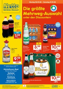 Bitburger im aktuellen Netto Marken-Discount Prospekt (Ratingen) Bitburger im Netto Marken-Discount Prospekt "DER ORT, AN DEM DU IMMER AUSGEZEICHNETE PREISE FINDEST." mit 2 Seiten (Ratingen)