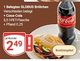 Belegtes Brötchen im Angebot bei GLOBUS in Castrop-Rauxel Belegtes Brötchen Angebote von GLOBUS bei GLOBUS Castrop-Rauxel für 2,49 €