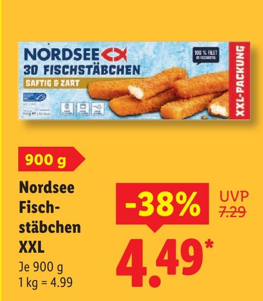 Fischstäbchen XXL