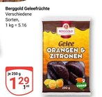 Gelee Orangen & Zitronen im Angebot bei GLOBUS in Trier Gelee Orangen & Zitronen Angebote von Berggold bei GLOBUS Trier für 1,29 €