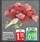 Gulasch gemischt bei E center im Prospekt "" für 0,99 €