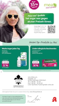 Aktueller mea - meine apotheke Prospekt "Unsere Mai-Angebote" für Püttlingen Aktueller mea - meine apotheke Prospekt für Püttlingen mit Seiten