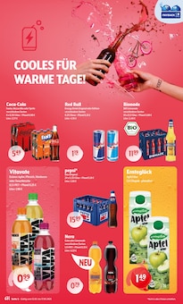 Cola im Huster Prospekt "Aktuelle Angebote" mit 10 Seiten (Gera)