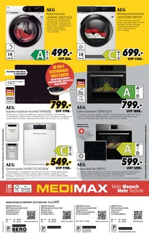 Waschmaschine im aktuellen MEDIMAX Prospekt (Dinslaken) Waschmaschine im MEDIMAX Prospekt "MEDIMAX MARKENTAGE" mit 8 Seiten (Dinslaken)