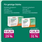 Ginkobil Angebot in Sundern Ginkobil im aktuellen Prospekt bei mea - meine apotheke in Sundern
