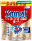 Excellence 5 in 1 oder Excellence von Somat für 7,49 € bei REWE im Angebot Excellence 5 in 1 oder Excellence von Somat im aktuellen REWE Prospekt