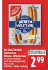 Delikatess Wiener Würstchen von GUT&GÜNSTIG im aktuellen E center Prospekt