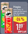 Original von Pringles im aktuellen ALDI Nord Prospekt
