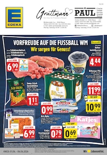 EDEKA Prospekt der Woche "Aktuelle Angebote" Seite 1, 01.06.2026 bis 06.06.2026 für Neuss Aktueller EDEKA Prospekt "Aktuelle Angebote" Seite 1 von 26 Seiten für Neuss