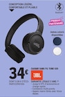 Casque sans fil Tune 520 - JBL en promo chez E.Leclerc Levallois-Perret à 34,00 €
