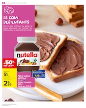 Nutella Angebote im Prospekt "Carrefour market" von Carrefour Market Nutella Angebote im Prospekt "Carrefour market" von Carrefour Market auf Seite 18
