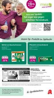 Aktueller mea - meine apotheke Prospekt "Unsere September-Angebote" Seite 1 von 4 Seiten
