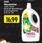 EDEKA - Waschmittel Angebot im Prospekt Waschmittel bei EDEKA im Prospekt "" für 16,99 €