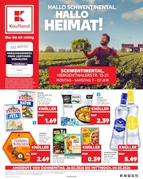 Kaufland Prospekt: "Aktuelle Angebote", 74 Seiten, 26.02.2026 - 04.03.2026
