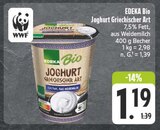 Aktuelles Joghurt Griechischer Art Angebot bei EDEKA in Chemnitz ab 1,19 €