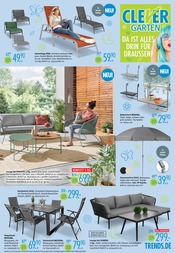 Terrassenmöbel im Trends Prospekt in Gladbeck Aktueller Trends Prospekt mit Terrassenmöbel, "TRENDS Spring DEALS! - 20% zusätzlich auf alle Gartenmöbel", Seite 9