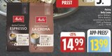 Bella Crema Espresso Angebote von Melitta bei E center Hof für 13,99 €