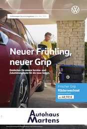 Volkswagen Prospekt "Neuer Frühling, neuer Grip" für Ostseebad Boltenhagen Zeltplatz, 1 Seite, 01.03.2025 - 31.05.2025