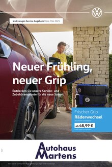 Volkswagen Prospekt Neuer Frühling, neuer Grip mit  Seite in Mallentin und Umgebung