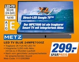 LED TV BLUE 24MPE7000Z im Angebot bei expert in Remscheid LED TV BLUE 24MPE7000Z Angebote von Metz bei expert Remscheid für 299,00 €