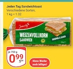 Sandwichtoast Weizenvollkorn bei GLOBUS im Prospekt "" für 0,99 €