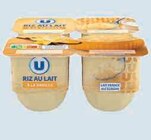 Riz au Lait - U en promo chez Super U Valence à 1,08 €