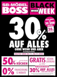 SB Möbel Boss Prospekt für Lauta mit 2 Seiten SB Möbel Boss Prospekt für Lauta: "BLACK WEEK", 2 Seiten, 22.11.2025 - 28.11.2025