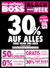 Aktueller SB Möbel Boss Möbel & Einrichtung Prospekt in Qualitz und Umgebung, "BLACK WEEK" mit 2 Seiten, 22.11.2025 - 28.11.2025