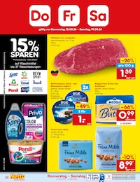 Netto Marken-Discount Rindfleisch im Prospekt 