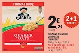 Flocons d'Avoine Complète - QUAKER en promo chez E.Leclerc Flocons d'Avoine Complète - QUAKER dans le catalogue E.Leclerc
