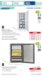 METRO Kühlschrank im Prospekt 