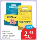 Ohrstöpsel von Ohropax im aktuellen budni Prospekt