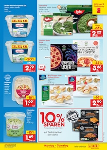 Pizza im Netto Marken-Discount Prospekt "Aktuelle Angebote" mit 70 Seiten (Potsdam)