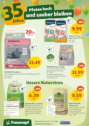 Fressnapf Katzenstreu im Prospekt 