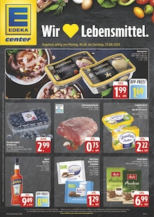 E center Prospekt Wir lieben Lebensmittel! mit 28 Seiten