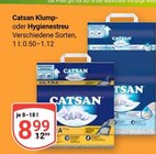 Klumpstreu Angebote von Catsan bei GLOBUS Neubrandenburg für 8,99 €