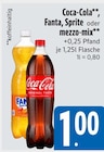 Fanta im E xpress Prospekt Coca-Cola im aktuellen E xpress Prospekt für 1,00 €