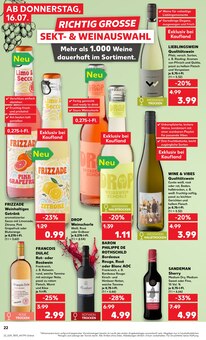Mineralwasser im aktuellen Kaufland Prospekt (Mannheim) Mineralwasser im Kaufland Prospekt "Hier bin ich richtig" mit 61 Seiten (Mannheim)