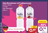 Mineralwasser mit Fruchtgeschmack von Hella im aktuellen Netto Marken-Discount Prospekt