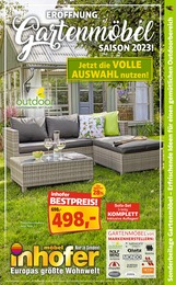 Möbel & Einrichtung Prospekt von Möbel Inhofer Gröbenzell Möbel Inhofer Prospekt: "Gartenmöbel", 12 Seiten, 30.03.2023 - 15.04.2023