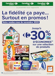 Catalogue Supermarchés Carrefour Proximité en cours à Boulogne-Billancourt et alentours, La fidélité ça paye... Surtout en promos!, 12 pages, 01/11/2023 - 30/11/2023