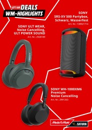 MediaMarkt Saturn Kopfhörer im Prospekt 
