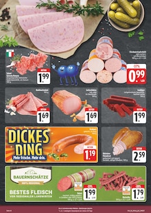 Wurst im EDEKA Prospekt "Wir lieben Lebensmittel!" mit 28 Seiten (Erlangen)