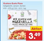Pizza im Angebot bei Netto Marken-Discount in Waiblingen Pizza Angebote von Gustavo Gusto bei Netto Marken-Discount Waiblingen für 3,49 €