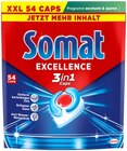 Excellence 3 in 1 Caps Angebote von Somat bei Penny Solingen für 7,49 €