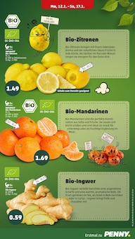 Mandarinen Angebot im Penny Prospekt, gültig von 12.01.2026 bis 18.01.2026 Mandarinen Angebot im aktuellen Penny Prospekt auf Seite 7