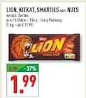 Aktuelle Smarties Angebote bei Marktkauf in Essen Aktuelles Lion Angebot bei Marktkauf in Essen ab 1,99 €