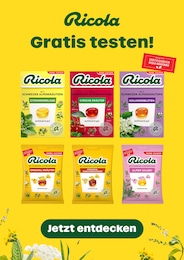 Ricola Prospekt für Bodenwerder: "Gratis testen!", 1 Seite, 29.09.2025 - 26.10.2025