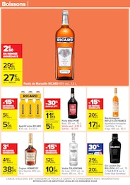 Offre Ricard dans le catalogue Carrefour du moment à la page 55